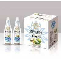 泰爺泰式生榨果肉椰子汁1.25LX6瓶