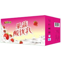 快樂田野果蔬酸優(yōu)乳