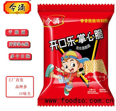 今涌開口樂掌心脆紅燒牛肉味干吃面