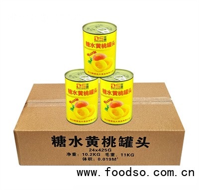 飄香遠(yuǎn)大定盛糖水黃桃罐頭