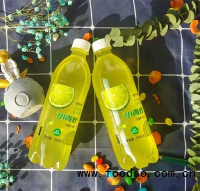 碧升泉小青檸氣泡果汁飲料500ml網(wǎng)紅爆款夏季飲料