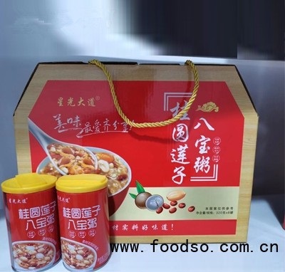 星光大道桂圓蓮子八寶粥320克X8罐