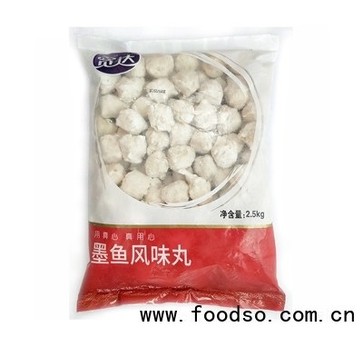 寬達(dá)風(fēng)味墨魚丸2.5kg速凍食品招商代理