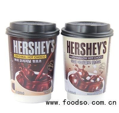 棉花糖巧克力時(shí)可可粉熱飲