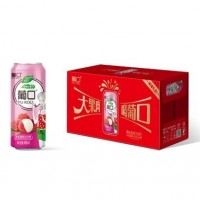 葡口果粒荔枝汁飲料490mlX